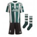 Manchester United Victor Lindelof #2 Replica Away Stadium Kit for Kids 2023-24 Short Sleeve (+ pants)